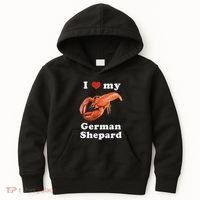 I Love My German Shepard Lobster Kids Hoodie thumb 0
