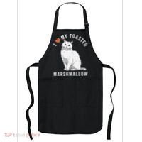 I Love My Toasted Marshmallow Flame Point Siamese Cat Apron thumb 0