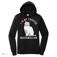 I Love My Toasted Marshmallow Flame Point Siamese Cat Women's Hoodie thumb 0