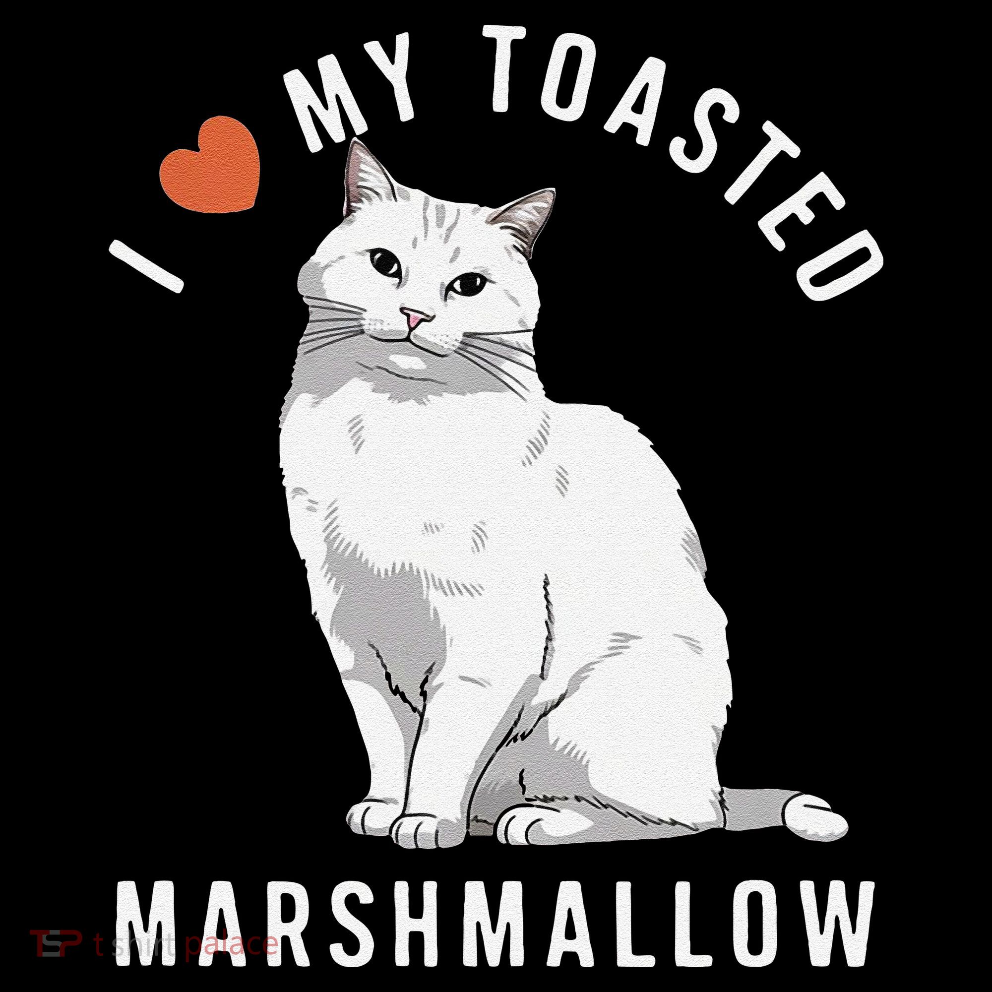 I Love My Toasted Marshmallow Flame Point Siamese Cat Women's Tank Top