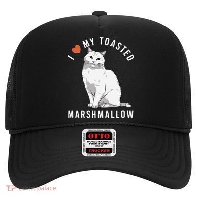 I Love My Toasted Marshmallow Flame Point Siamese Cat Hat