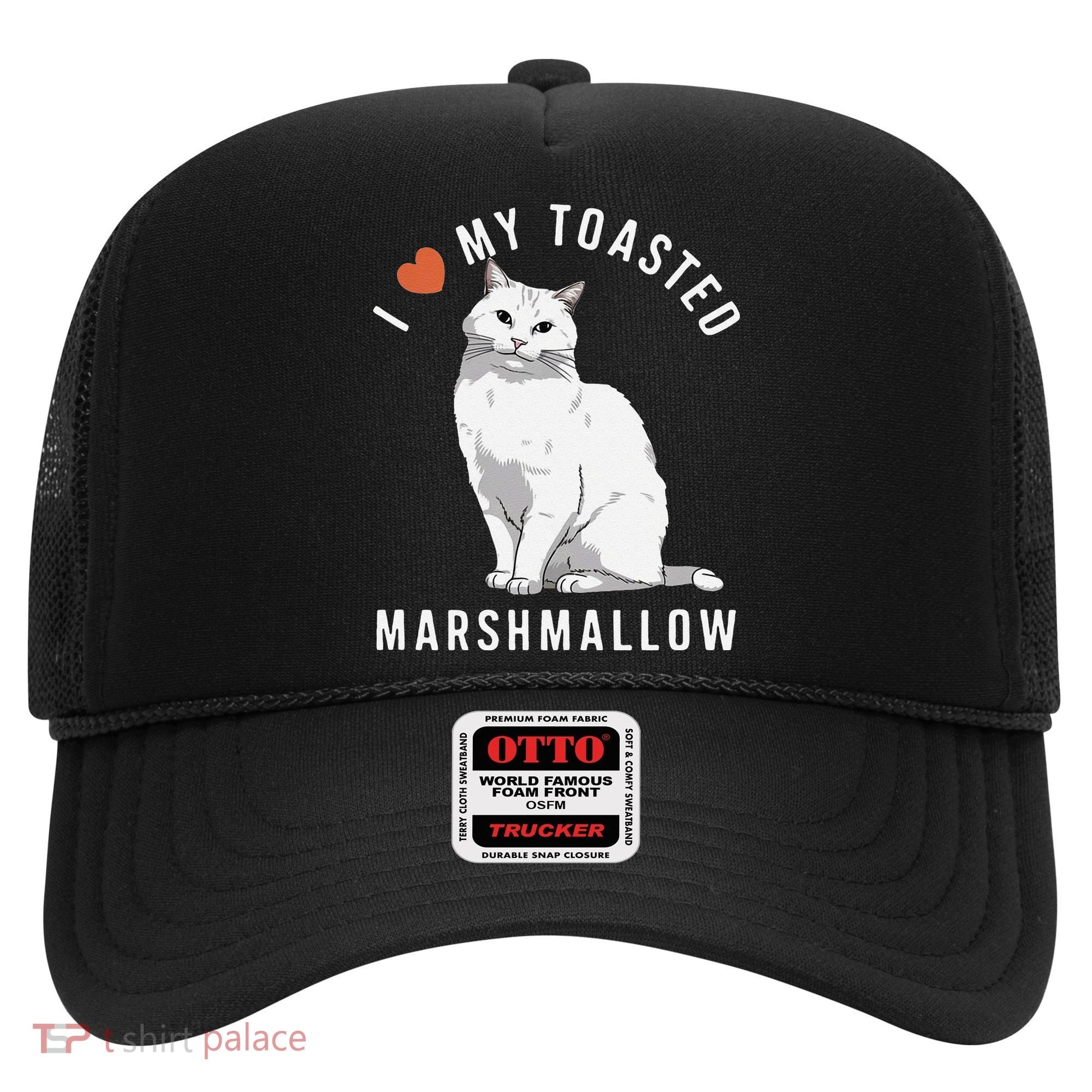 I Love My Toasted Marshmallow Flame Point Siamese Cat Hat