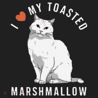 I Love My Toasted Marshmallow Flame Point Siamese Cat Hat thumb 2