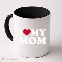 I Love My Mom Cool Gift Coffee Mug thumb 0