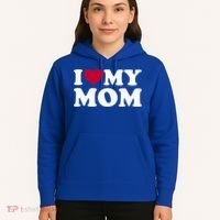 I Love My Mom Cool Gift Hoodie thumb 5