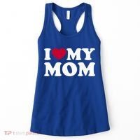 I Love My Mom Cool Gift Women's Tank Top thumb 0