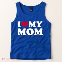 I Love My Mom Cool Gift Tank Top thumb 2
