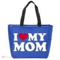 I Love My Mom Cool Gift Tote Bag thumb 0