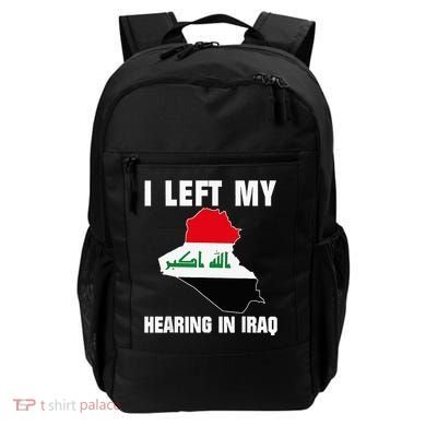 I Left My Hearing In Iraq Backpack