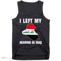 I Left My Hearing In Iraq Tank Top thumb 0