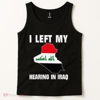I Left My Hearing In Iraq Tank Top thumb 2