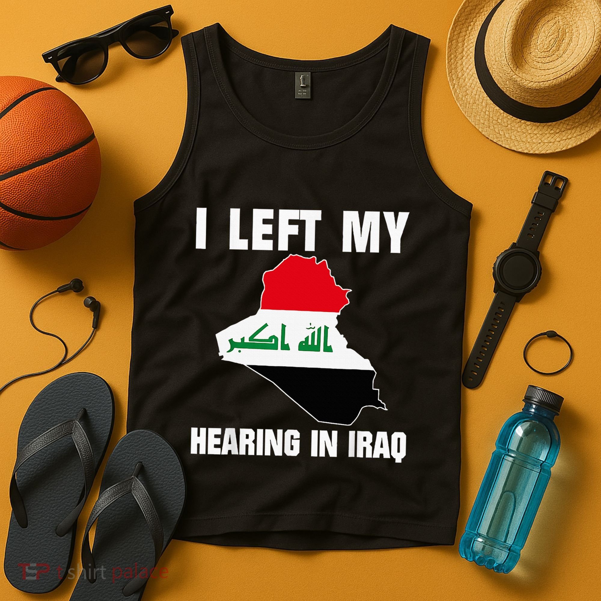 I Left My Hearing In Iraq Tank Top
