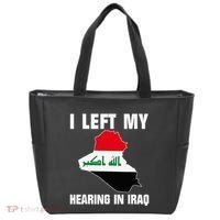 I Left My Hearing In Iraq Tote Bag thumb 0