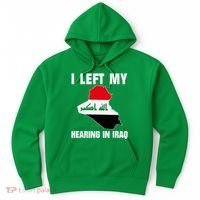 I Left My Hearing In Iraq Hoodie thumb 0