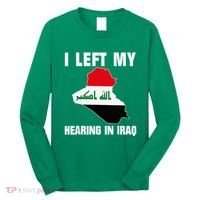 I Left My Hearing In Iraq Long Sleeve Shirt thumb 0