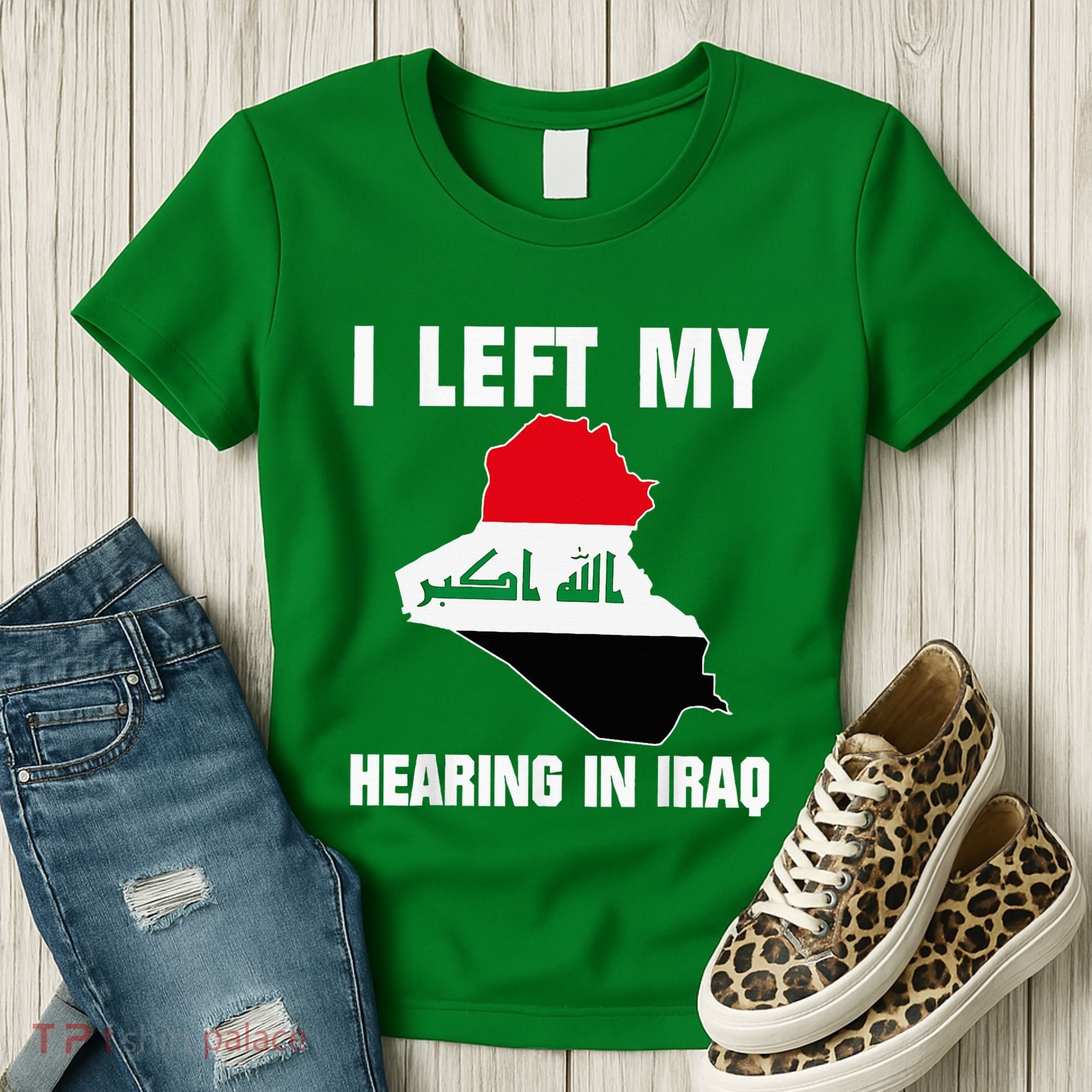 I Left My Hearing In Iraq Women's T-Shirt