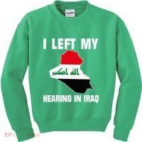 I Left My Hearing In Iraq Kids Sweatshirt thumb 0