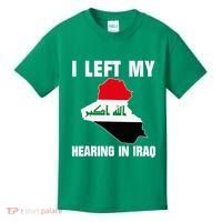 I Left My Hearing In Iraq Kids T-Shirt thumb 0