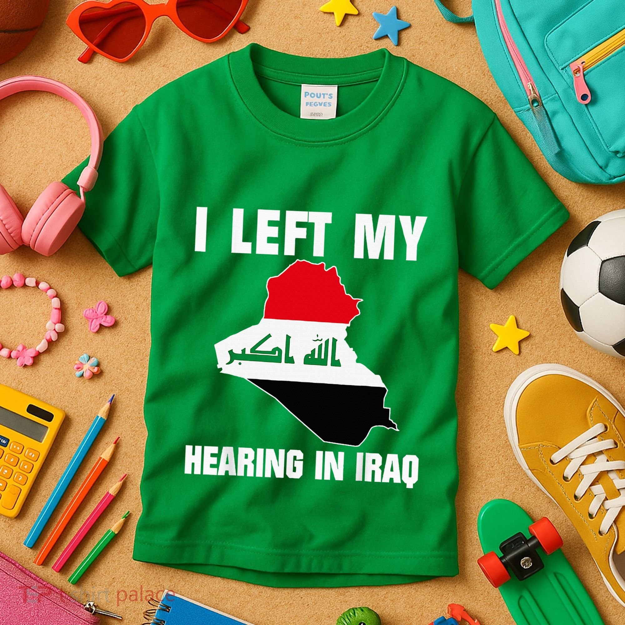 I Left My Hearing In Iraq Kids T-Shirt