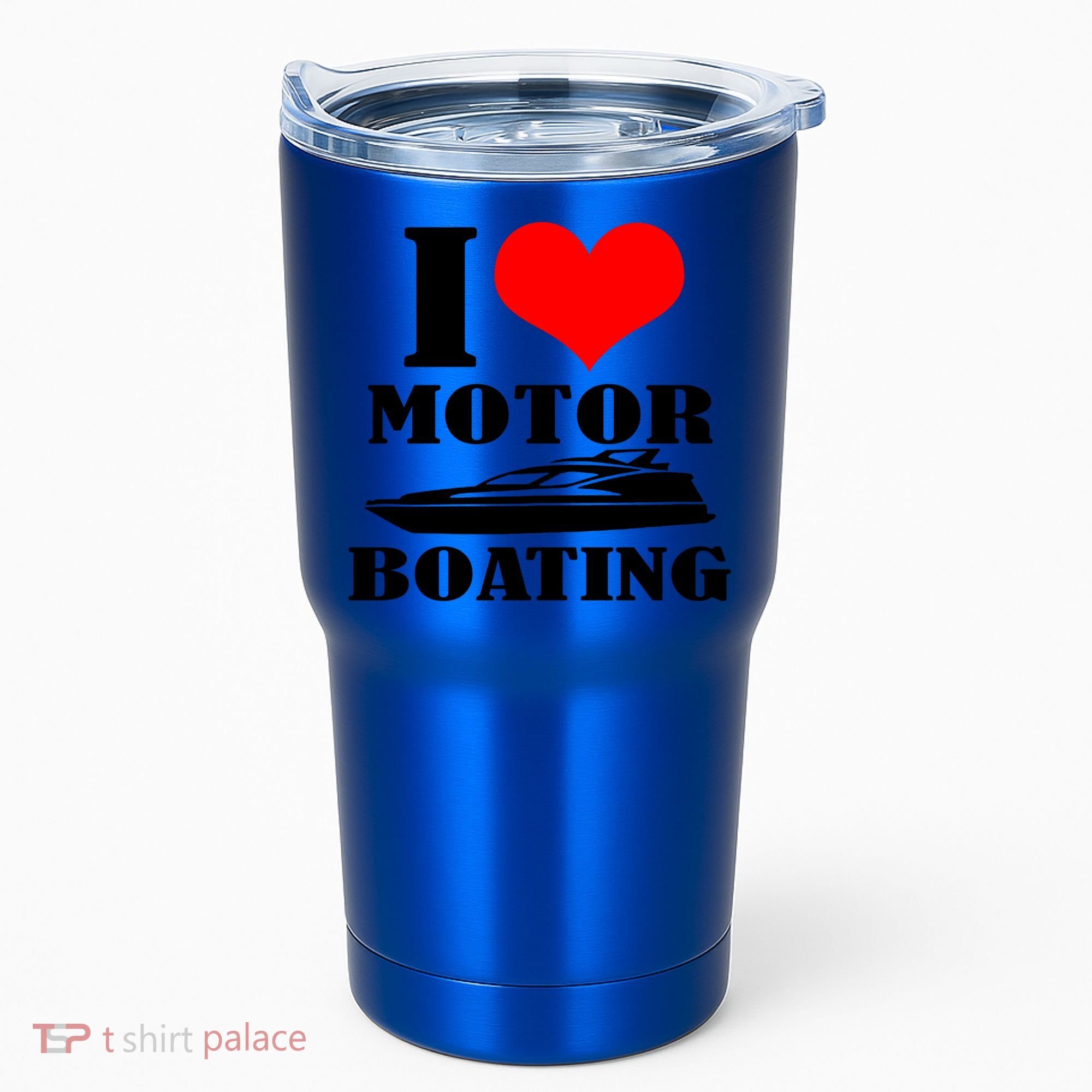 I Love Motor Boating Funny Boating Cool Gift Tumbler