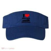 I Love Motor Boating Funny Boating Cool Gift Visor thumb 0
