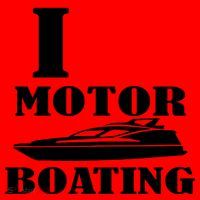 I Love Motor Boating Funny Boating Cool Gift Santa Hat thumb 1
