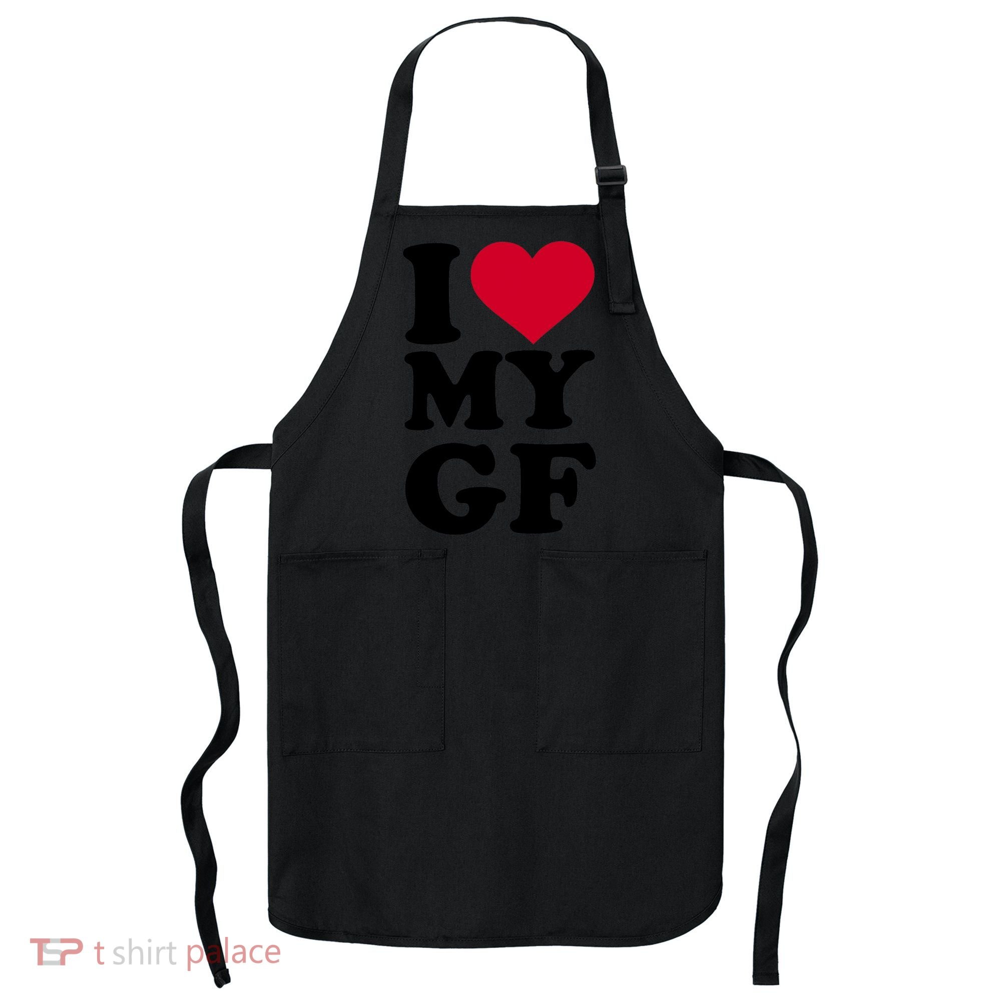 I Love My GF Girlfriend , I Love My GF Apron