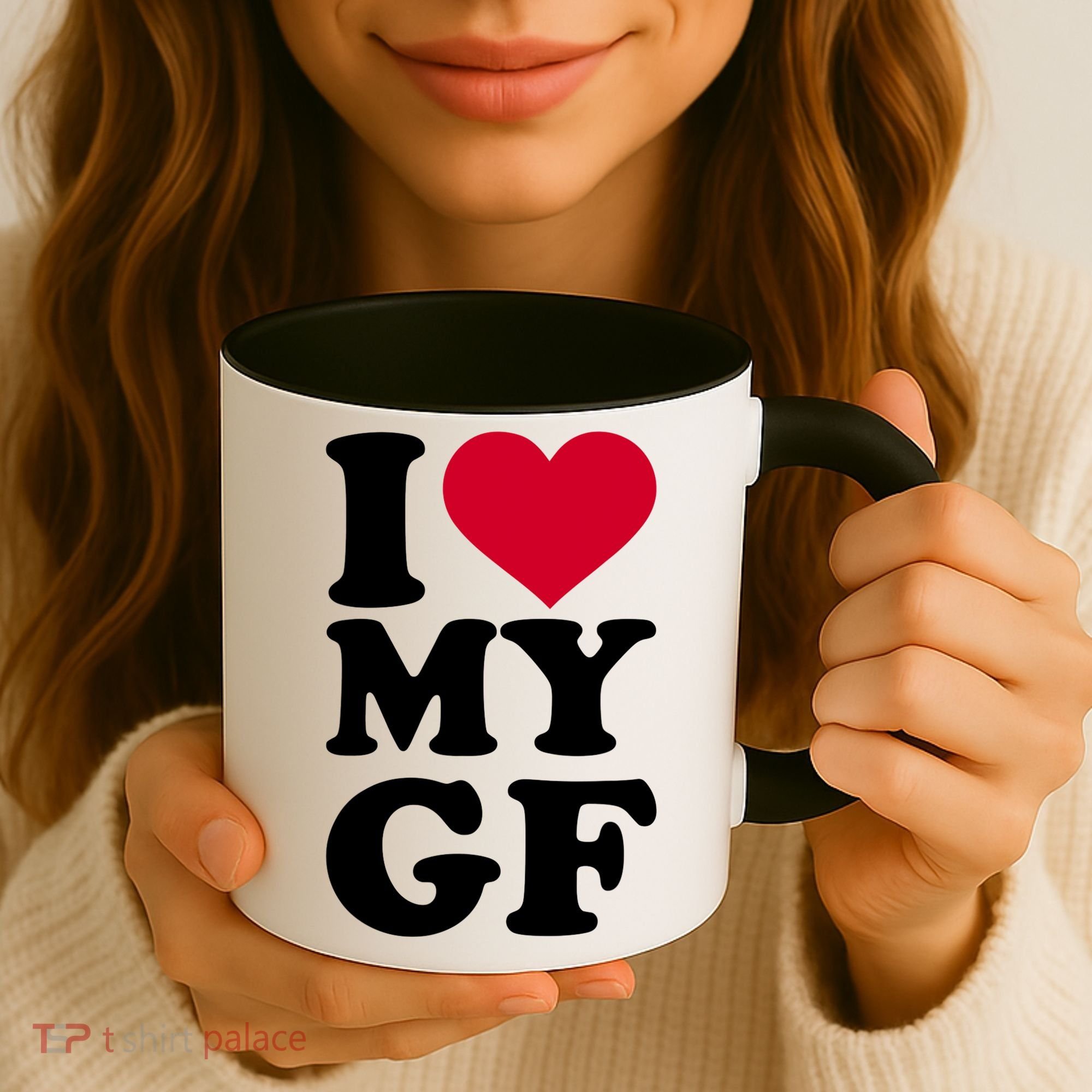 I Love My GF Girlfriend , I Love My GF Coffee Mug