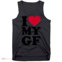 I Love My GF Girlfriend , I Love My GF Tank Top thumb 0