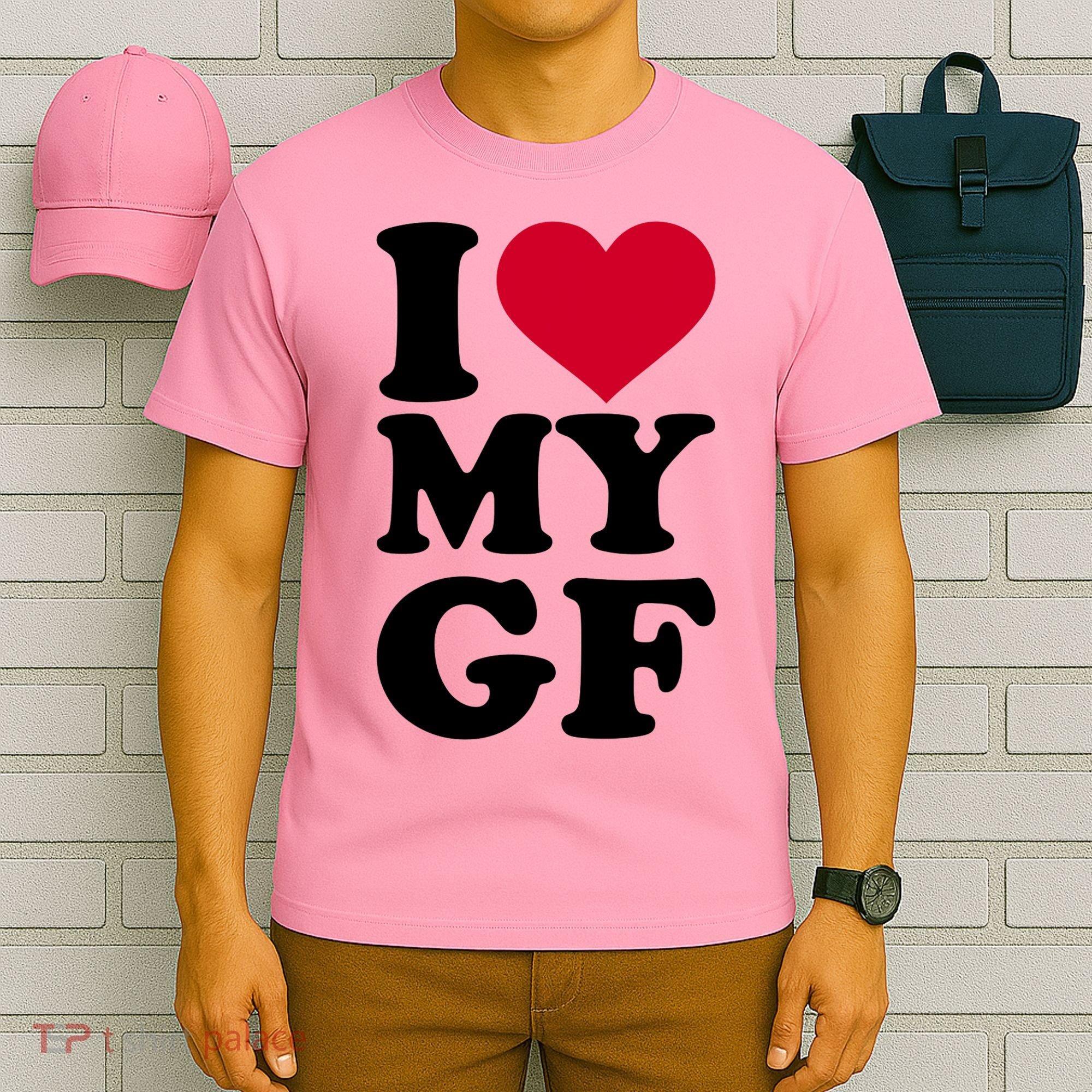 I Love My GF Girlfriend , I Love My GF T-Shirt