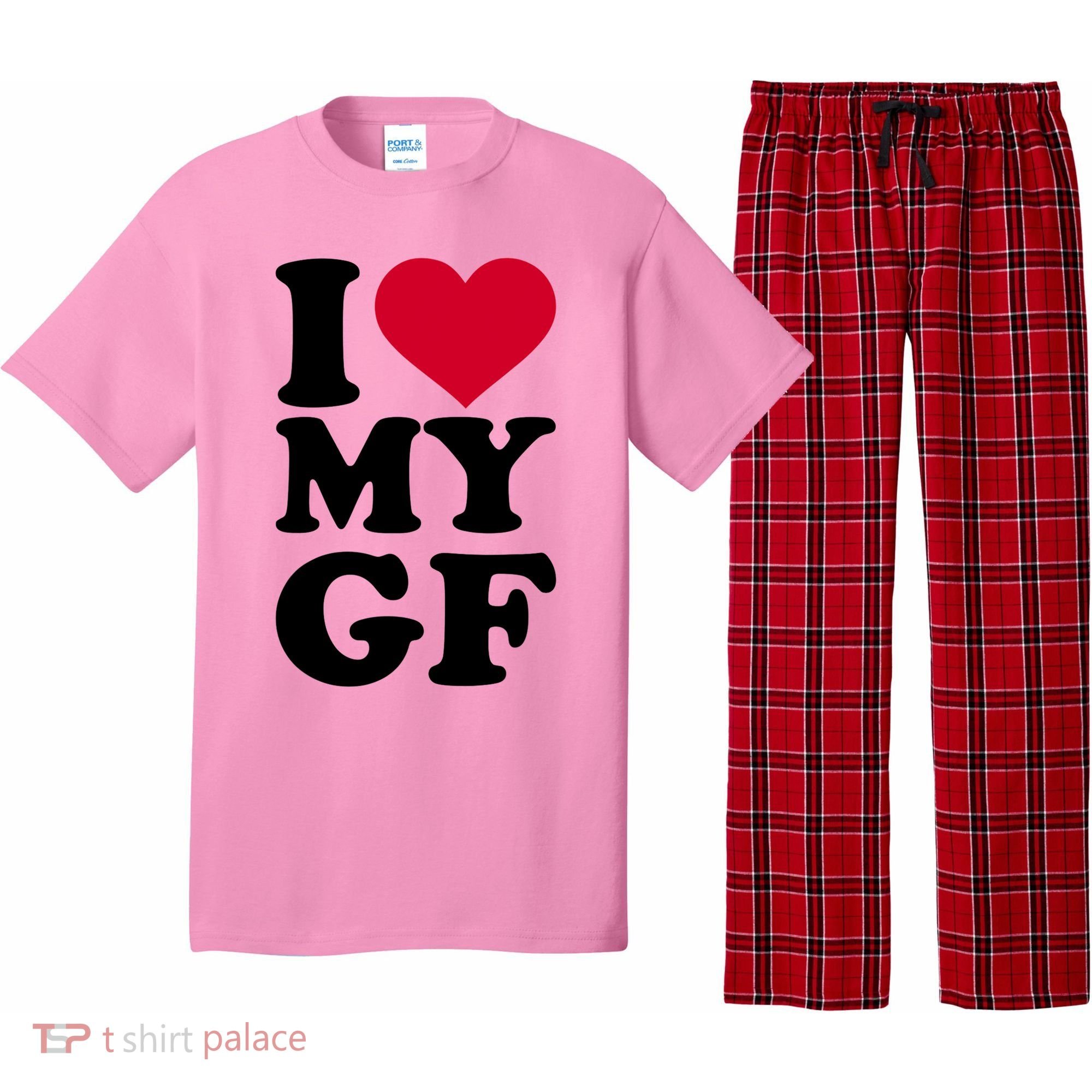 I Love My GF Girlfriend , I Love My GF Pajama Set