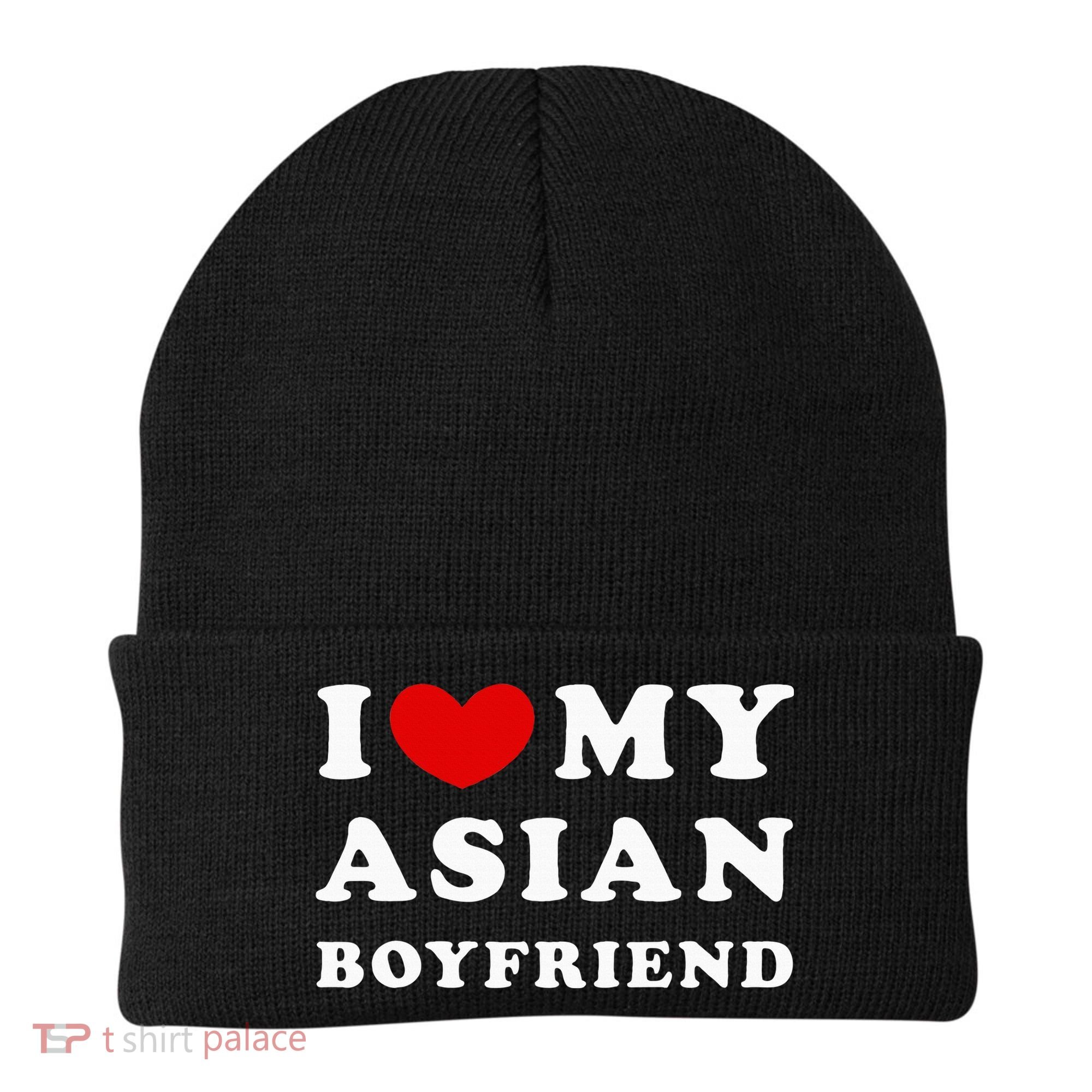 I Love My Asian Boyfriend Beanie