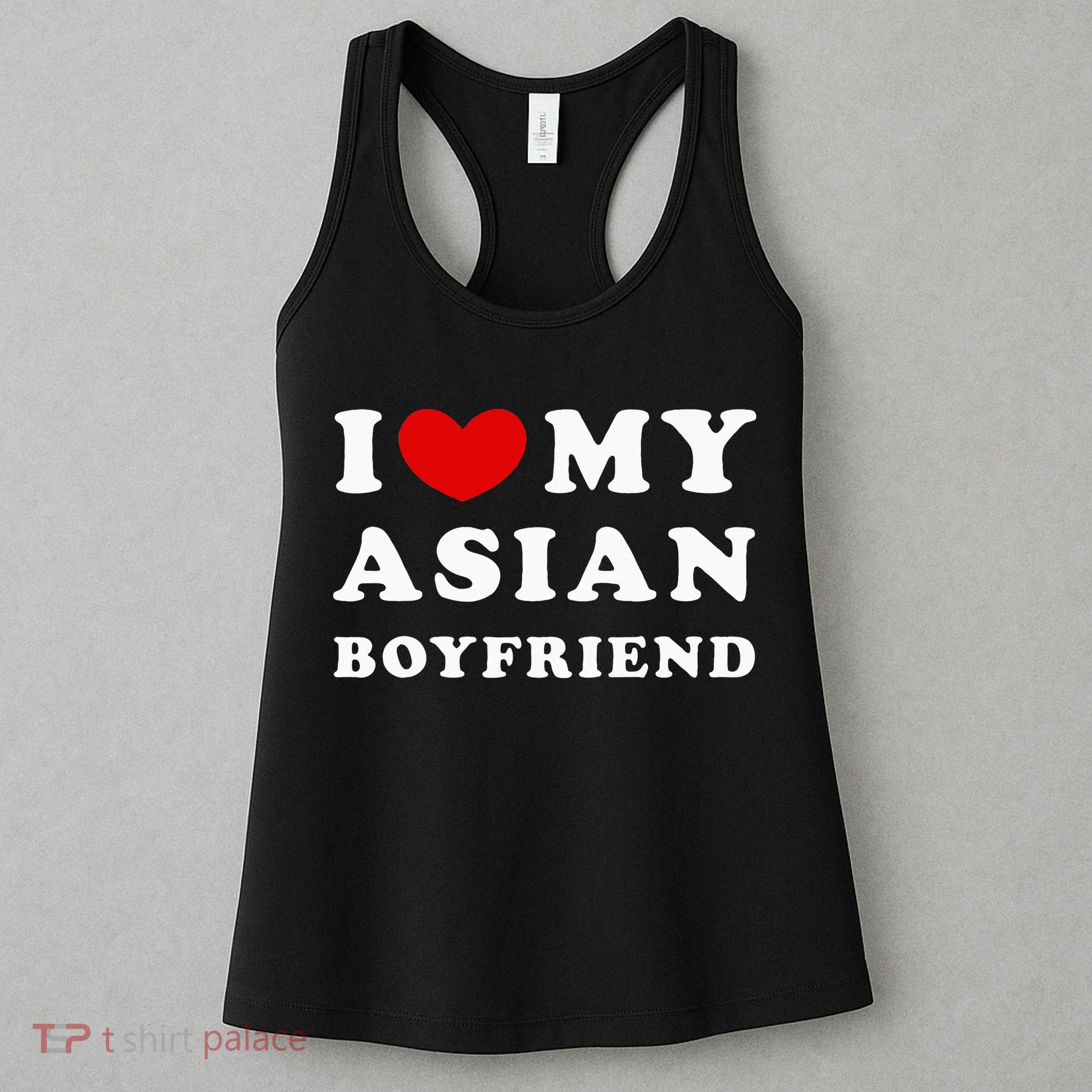 I Love My Asian Boyfriend Women's Tank Top