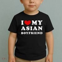 I Love My Asian Boyfriend Toddler T-Shirt thumb 2