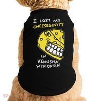 I Lost My Cheeseginity In Kenosha Wisconsin, Meme Funny Doggie Tank thumb 0