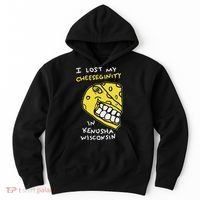I Lost My Cheeseginity In Kenosha Wisconsin, Meme Funny Hoodie thumb 0