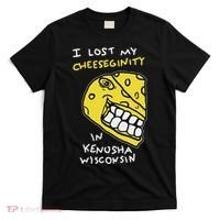 I Lost My Cheeseginity In Kenosha Wisconsin, Meme Funny T-Shirt thumb 0