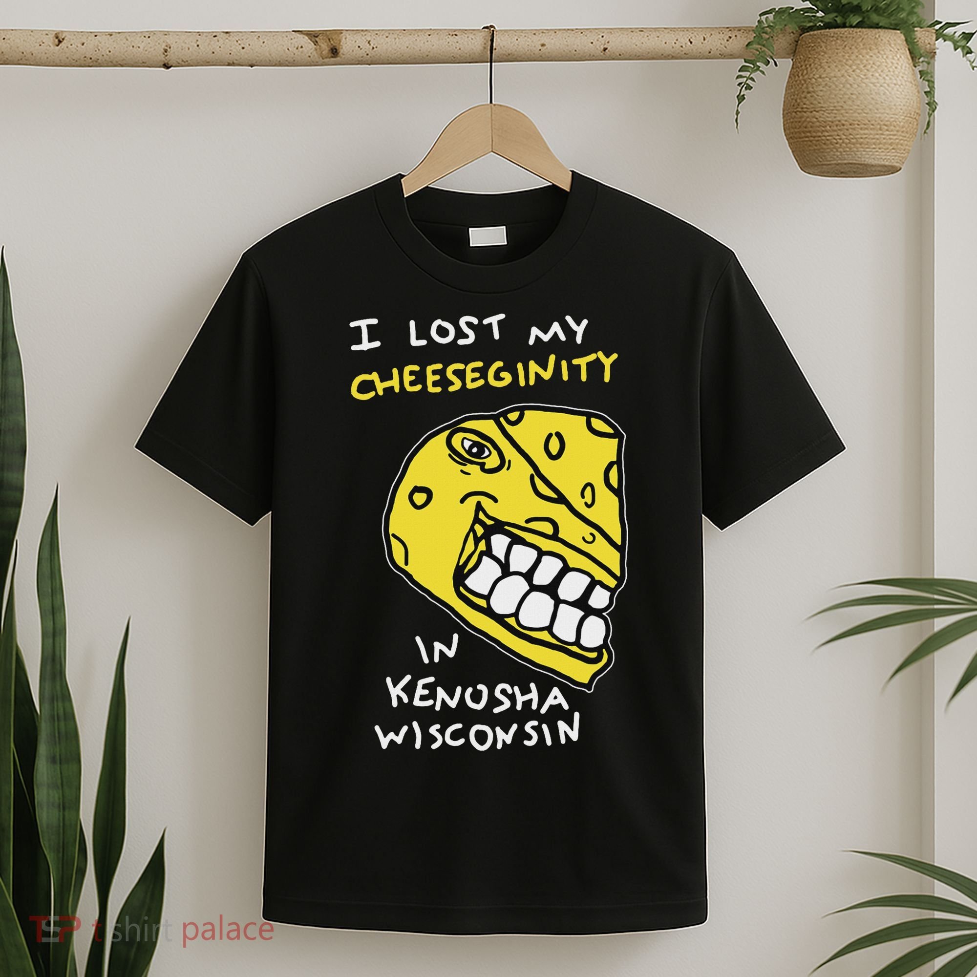 I Lost My Cheeseginity In Kenosha Wisconsin, Meme Funny T-Shirt