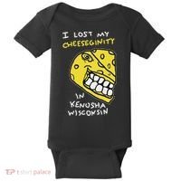 I Lost My Cheeseginity In Kenosha Wisconsin, Meme Funny Baby Bodysuit thumb 0