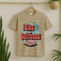 I Like My Sootcase Suitcase Funny Travel Bag Humor Meme T-Shirt thumb 2