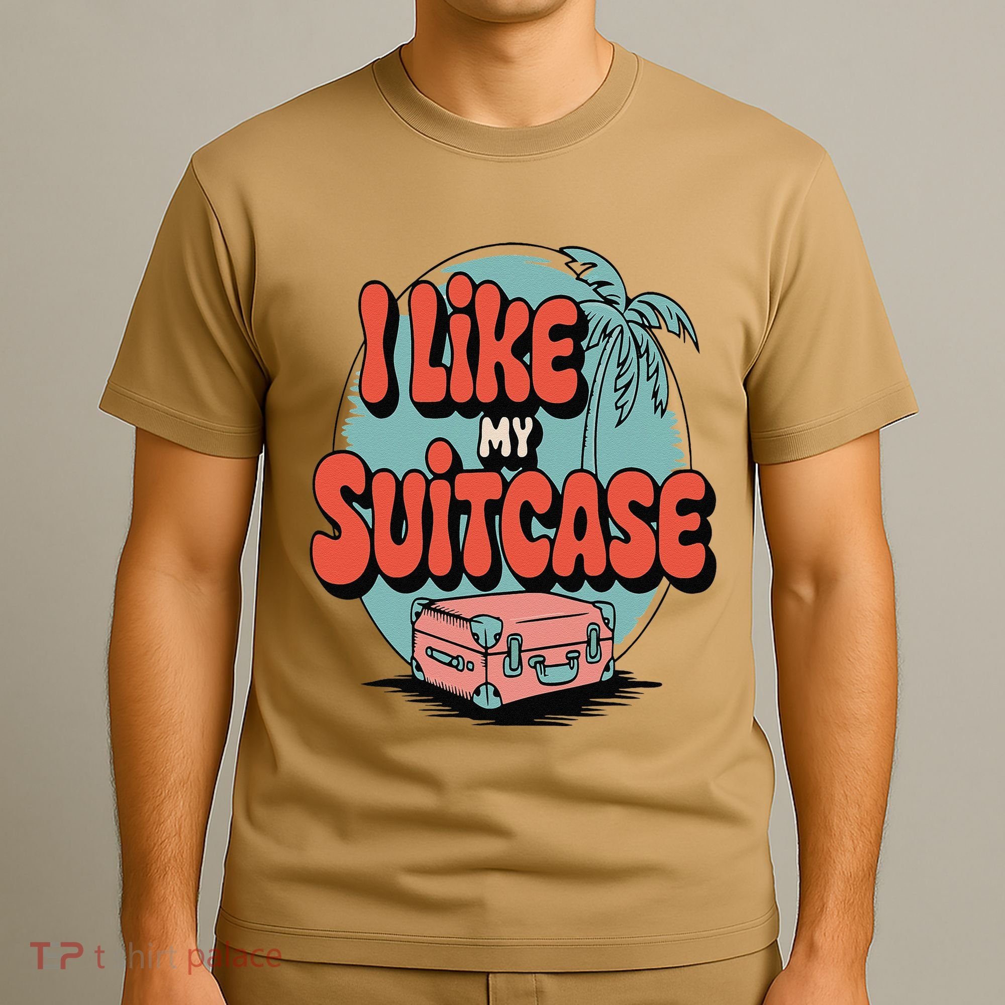 I Like My Sootcase Suitcase Funny Travel Bag Humor Meme T-Shirt