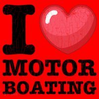 I Love Motor Boating Funny Sailor Sailing Sailboat Graphic Funny Gift Santa Hat thumb 1