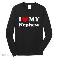 I Love My Nephew Long Sleeve Shirt thumb 0