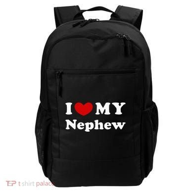 I Love My Nephew Backpack