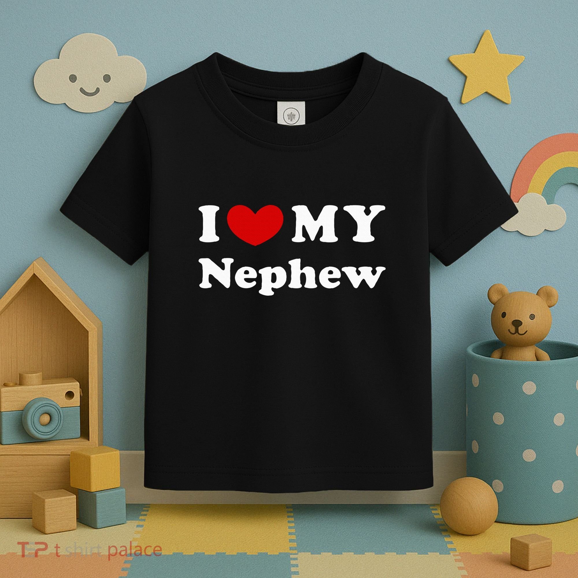 I Love My Nephew Toddler T-Shirt