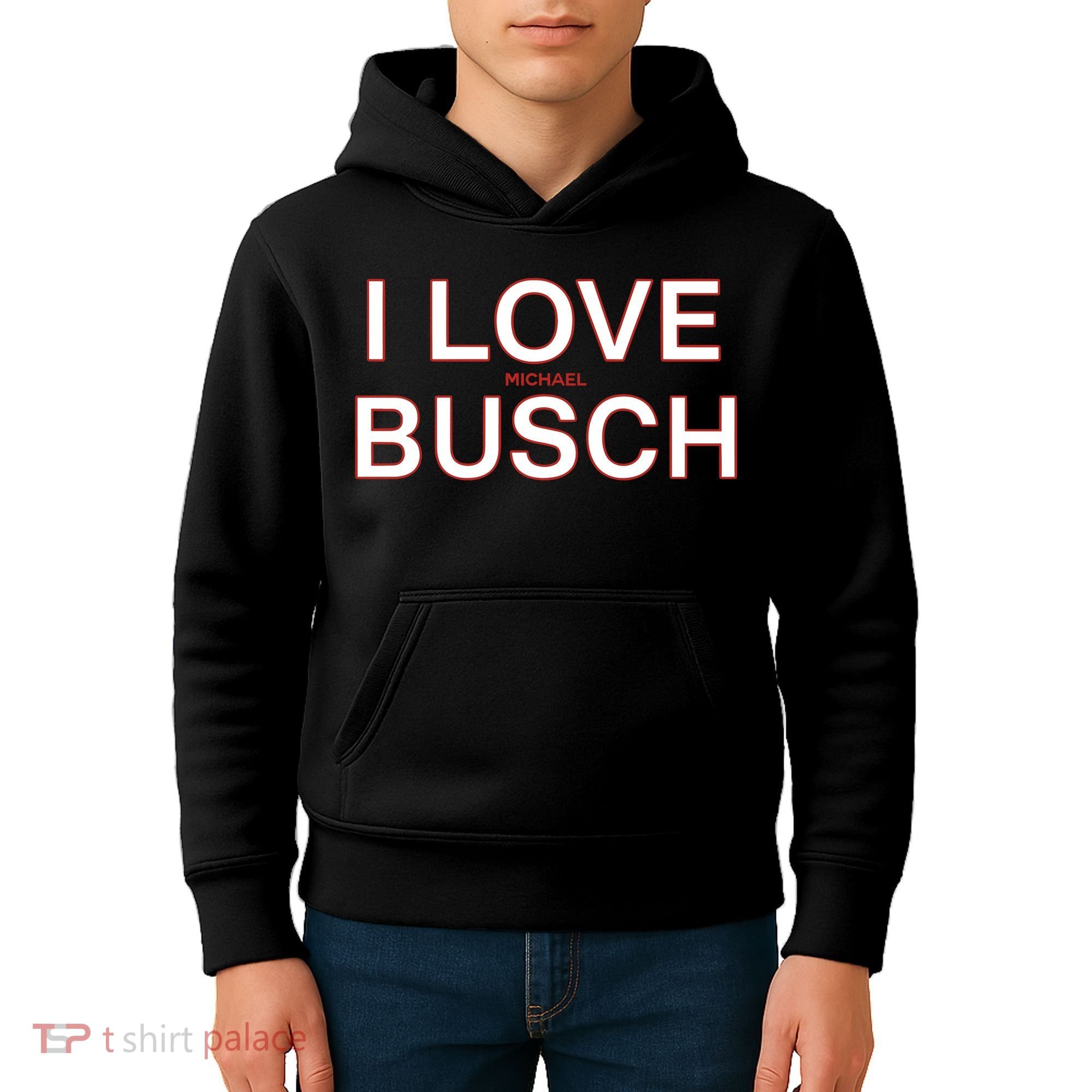 I Love Michael Busch Kids Hoodie
