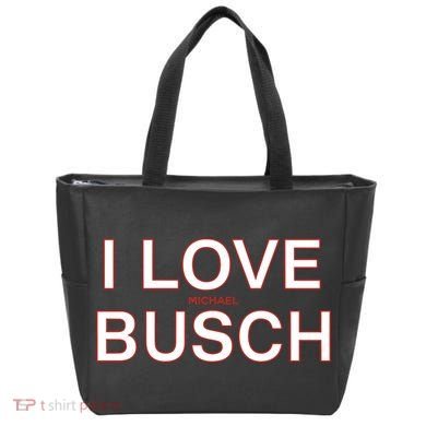 I Love Michael Busch Tote Bag