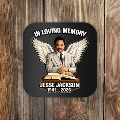 In Loving Memory RIP Jesse Jackson 1941-2026 Coaster