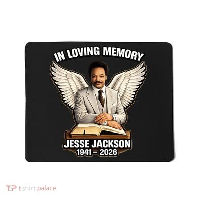 In Loving Memory RIP Jesse Jackson 1941-2026 Mousepad