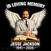 In Loving Memory RIP Jesse Jackson 1941-2026 Mousepad thumb 1